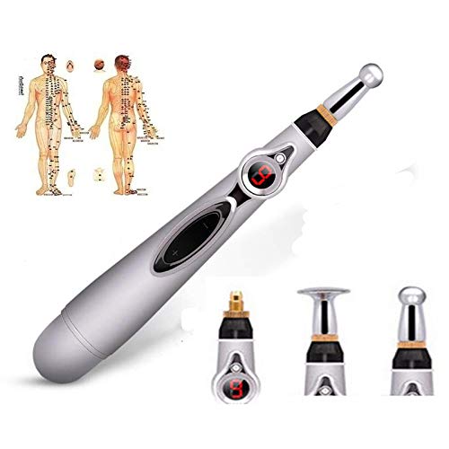 Crayon d'acupuncture électronique Méridienne Acupuncture Electronique Magnétique Champ de Thérapie Energique Masseur Soulagement de la Douleur Cover