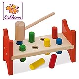 Eichhorn - Holzspielzeug mit Tradition - seit über 70 Jahren fertigen wir Qualitäts-Holzspielzeug. Pädagogisch wertvoll fördern unsere Produkte durch Kombination von Fühlen, Stapeln, Stecken, Schieben und Schrauben die Motorik und Kreativität vom frühesten Kindesalter an