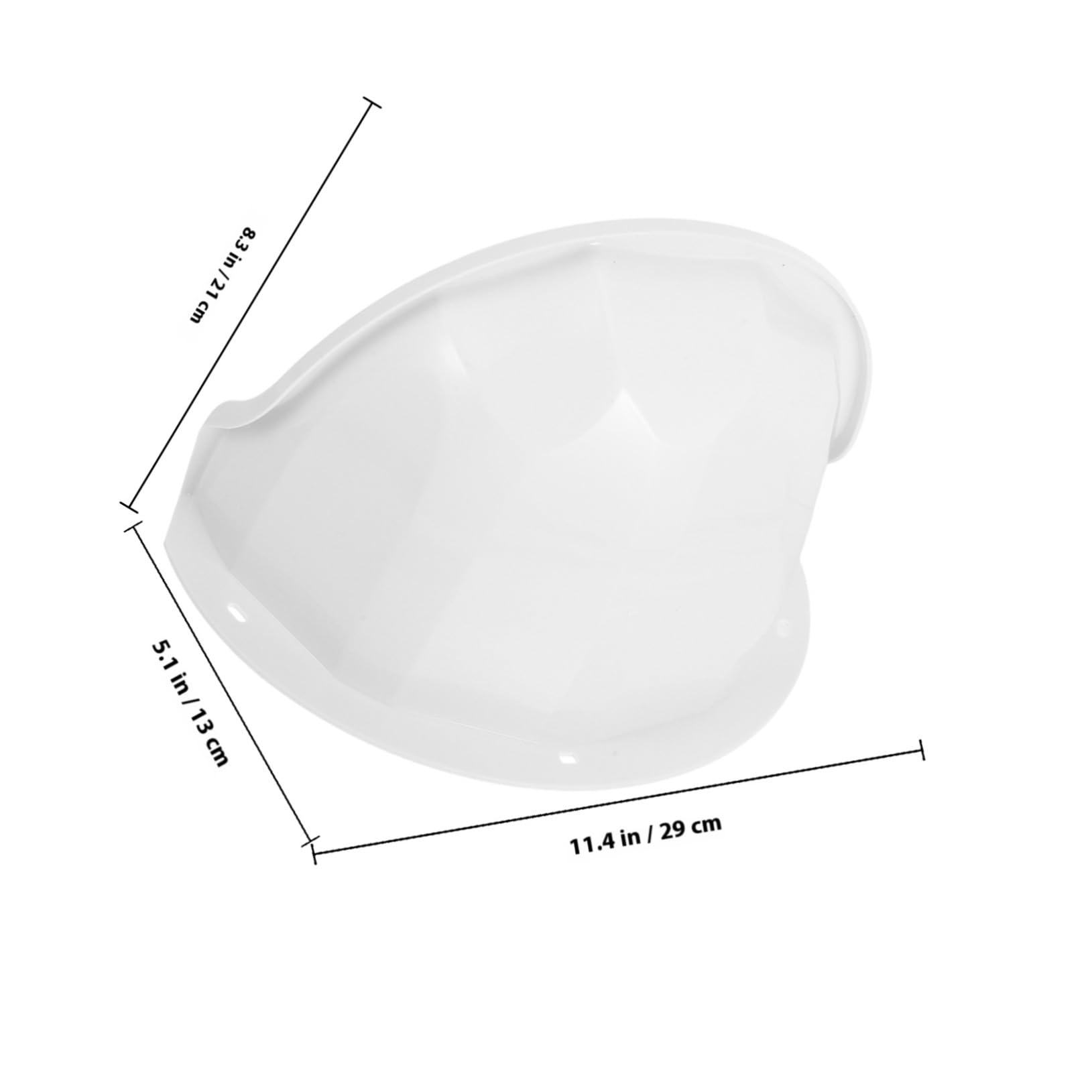 Funda Protectora para Cámara Exterior 4 Piezas Abs Blanco | Cubiertas para Techo, Uso en Café y Hogar, Protección contra Daños, Paquete de 4 Unidades