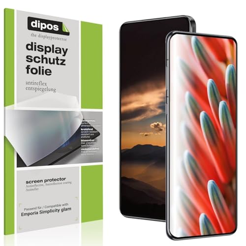 dipos I 4x Schutzfolie matt passend für Emporia Simplicity glam Folie Bildschirmschutzfolie, Ultra-Dünn, Hülle-Friendly, Fingerprint-Kompatibel