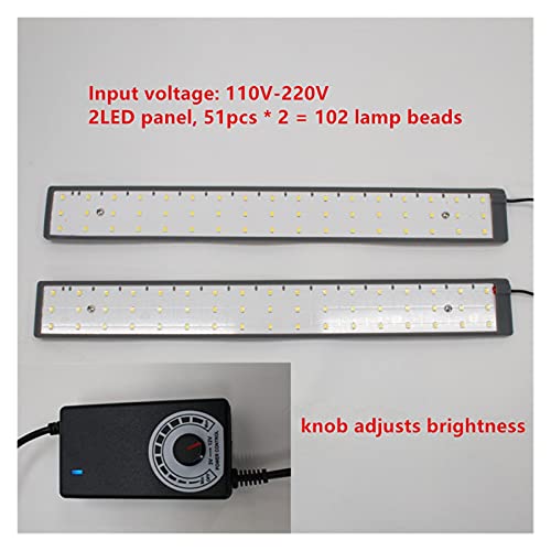 LFOZ 16 x 16 Zoll Fotografietisch, Lichtbox, 102 LEDs, dimmbar, tragbar, für Fotostudio, Studio und Softox (Farbe: EU… – Bild 5