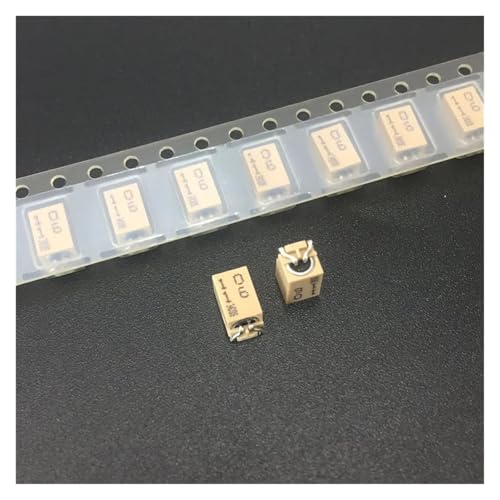 100pcs 10uF 16V 3x5mm 16V10uF SMD square Chip type Capacitor MQXFCZUX