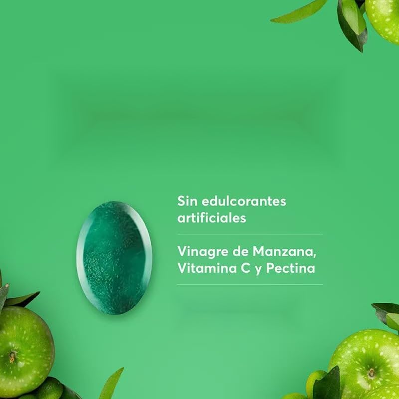 Nowy ocet jabłkowy, Bez żelatyny, Bez glutenu, Wegański i Nie-GMO,2PCS