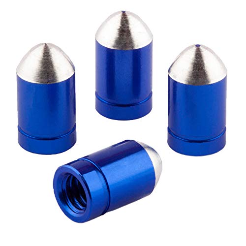 Bike Bits Presta Valve Caps - Use On Presta/French Valves (4 Pack)