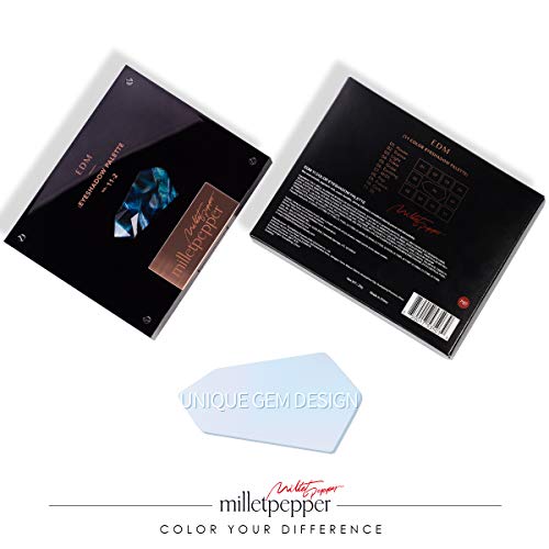 Milletpepper Eye Shadow Palette, Long Lasting Eyeshadows Palette, Professional Highly Pigmented Eyeshadow Pallet, 11 Shades, Matte, Pearlescent, Metallic, Sequin, Shade: Pink | #11-2 Edm #TOP6