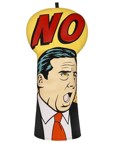 The Office Golf Head Covers, Funny Office Merchandise Driver Head Cover, Pop Art Collection Driver Headcover Gifts for Men, Father, Dad, Boyfriend or Coworkers
