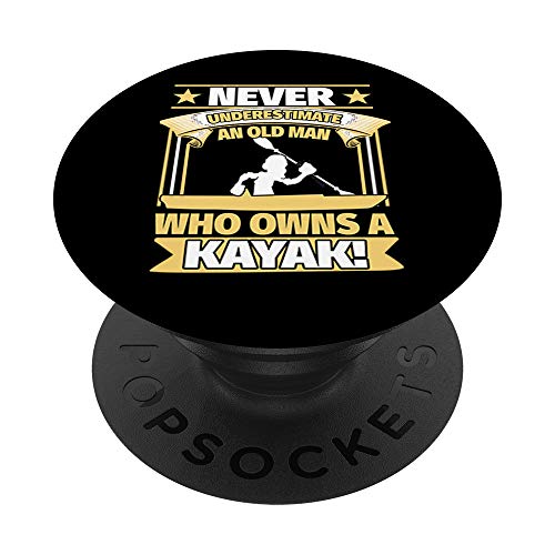Old Man Kayaker PopSockets PopGrip