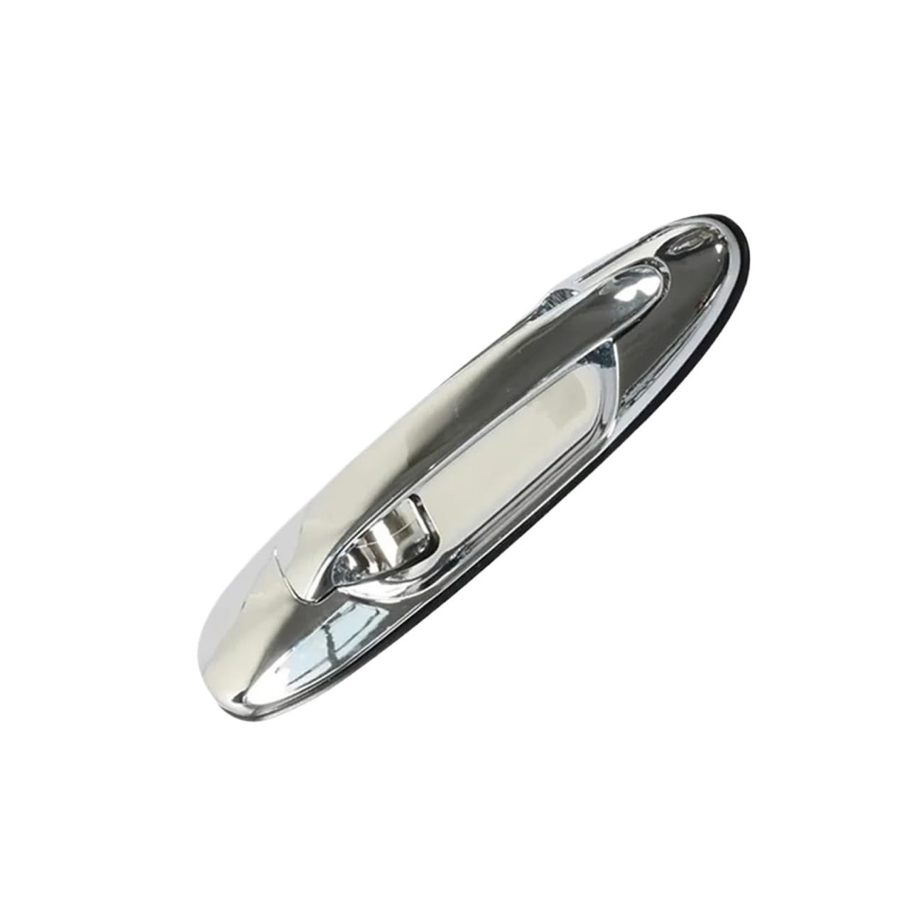 Pacsci Silver Rear Left Car Outer Door Handle For Toyota For Land For Cruiser For Lc100 4500 4700 1998-2007 For Lexus For Lx470 Car Exterior Outside Door Handle(Silver Rear Left)