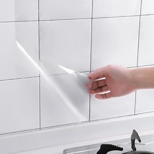 Plástico Auto Adesivo Transparente Papel De Parede Cristal De Encapar 5 Metros