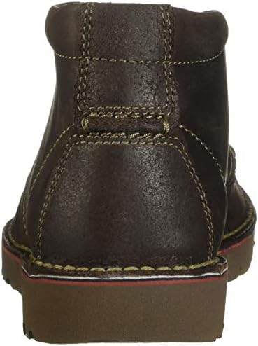 Clarks Mens Vargo Apron Leather Mot Toe Lace-Up Boot Brown 8 Medium (D) | Image 2