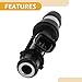 Partuto Fuel Injector No.25323971 Car Fuel Nozzle for Chevy Impala 3.4 00-05 Black Flow Match