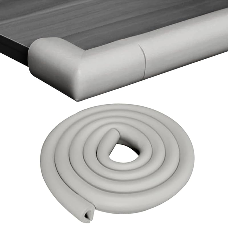 Paraspigoli Per Portiere Auto - Bordo In Gomma Flessibile Argento, Lunghezza 19,7 Piedi - Foto 5