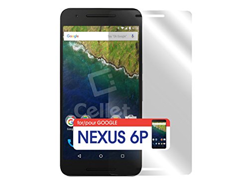 Cellet Premium Tempered Glass (0.3mm) Screen Protector for Google Nexus 6P - Retail Packaging - Clear