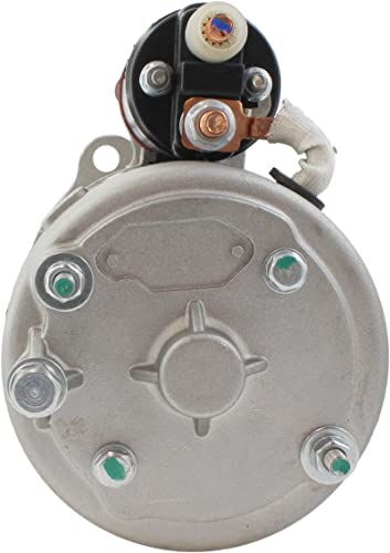 Rareelectrical Starter Motor Compatible Mahindra 3505 3525 3825 4005 miniatura 5
