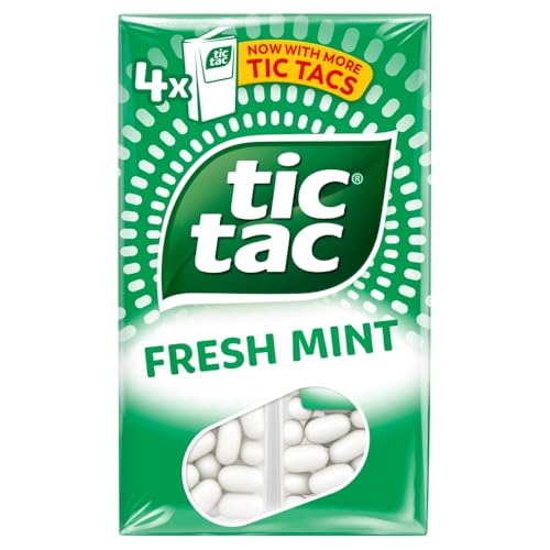 Tic Tac Mint 4 Pack 72g