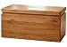 Produktbild MASSIVMOEBEL24.DE | LINZ Truhe aus Massivholz - Natur, geölt | Wildeiche | Stauraum + Sitzgelegenheit | + Deckel | 80x40x40 | Aufbewahrungsbox Holztruhe Sitztruhe