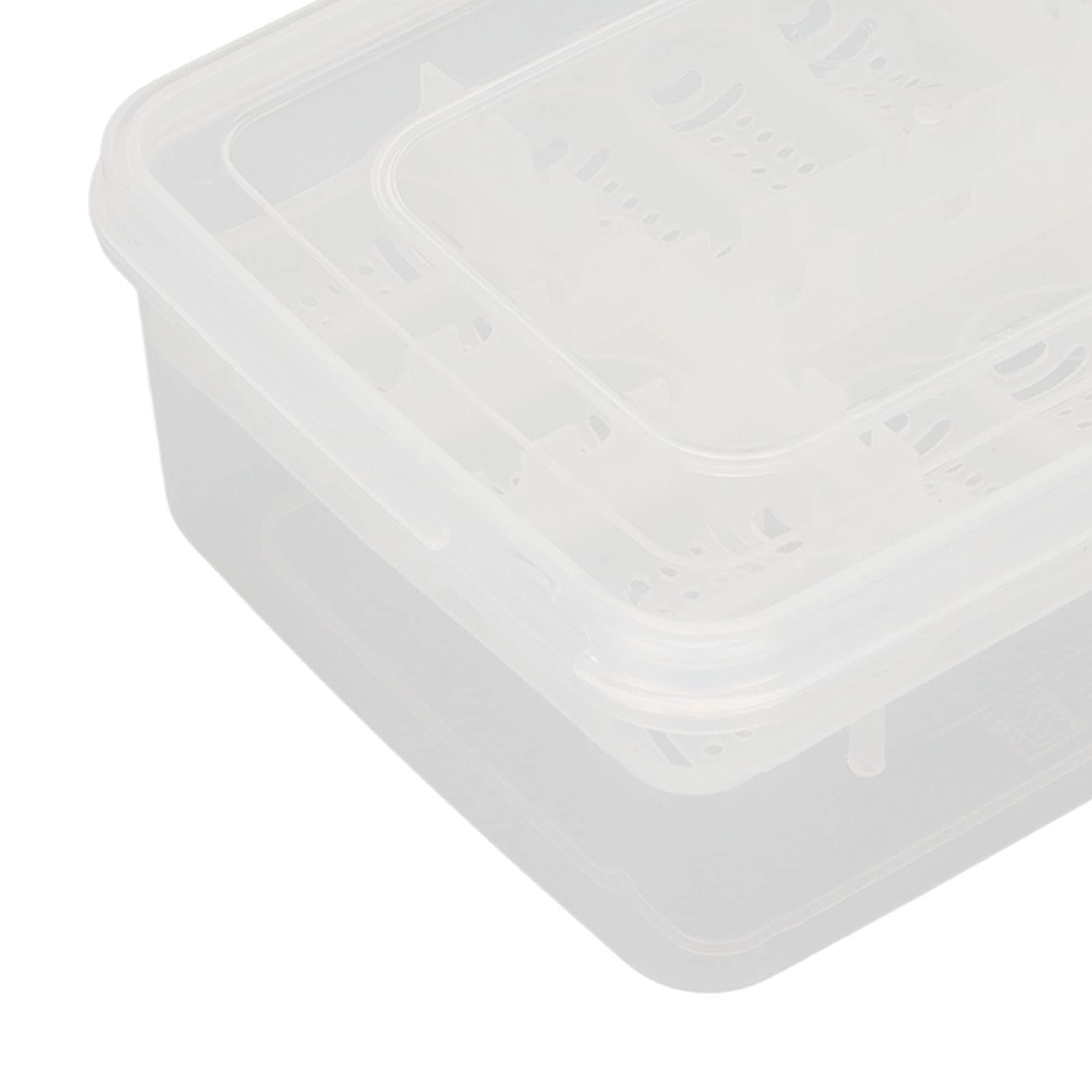 Inkubator dla Gadów, 16 Kratek, Plastikowa Hodowla Gadów do Wykluwania Węży, żółwi i Jaszczurek, z Otworami Wentylacyjnymi i Wysoce przezroczystą konstrukcją
