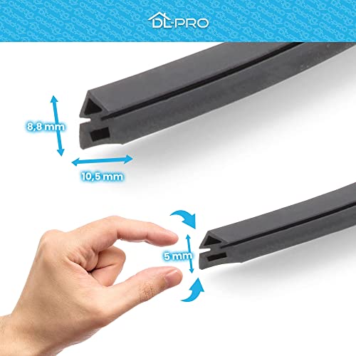 DL-pro Guarnizione per porta, 2,92 m, universale