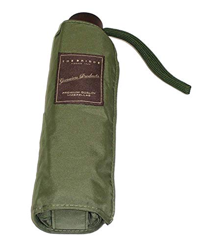 Paraguas Hombre Plegable The Bridge Men 's Mini Umbrella ???????? ???? 7010 Verde