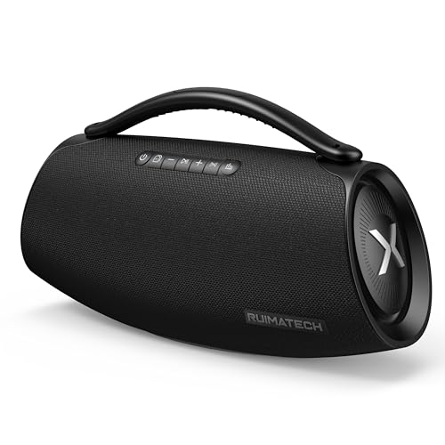 Image of 300W Peak Bluetooth Boombox Speaker, Big Powerful Sound with 80W Deep Bass, 3-Way Audio System, TWS, IPX6 Waterproof for Outdoor Party & Home Entertainment
