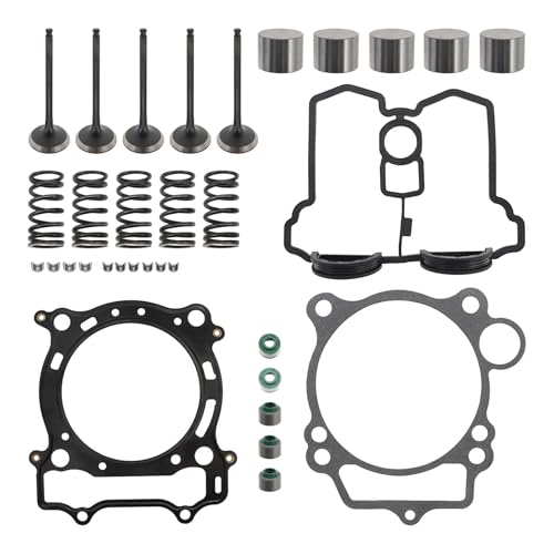 Junta de culata para YFZ450 de 2004 a 2009 kit de válvulas motor quad ICXLPMC 1