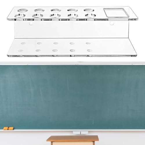 Support de marqueur mural x2 transparent pour tableau blanc de bureau - 8