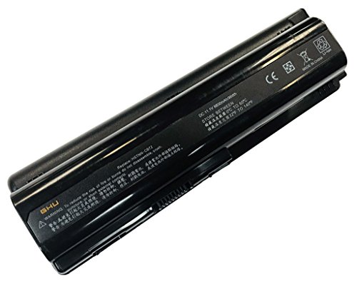 GHU New Battery KS527AA KS526AA EV12 98 WHR Compatible with HP Pavilion dv4 DV5 Compaq G50 g60 484172-001 485041-001 498482-001 EV06 KS524AA KS526AA 462889-141 462890-542 484171-001 485041-001