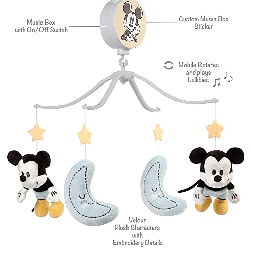 Lambs & Ivy Disney Baby Moonlight Mickey Mouse Musical Baby Crib Mobile Soother #TOP3