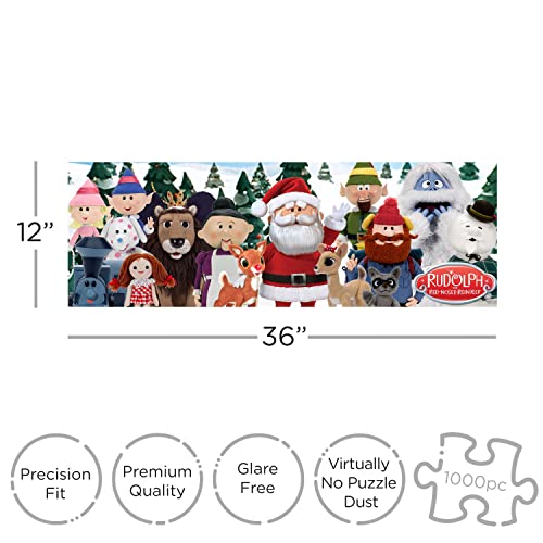 Aquarius 73045 Rudolph The Red-Nosed 1, 000 Pc Slim Puzzle thumb #1