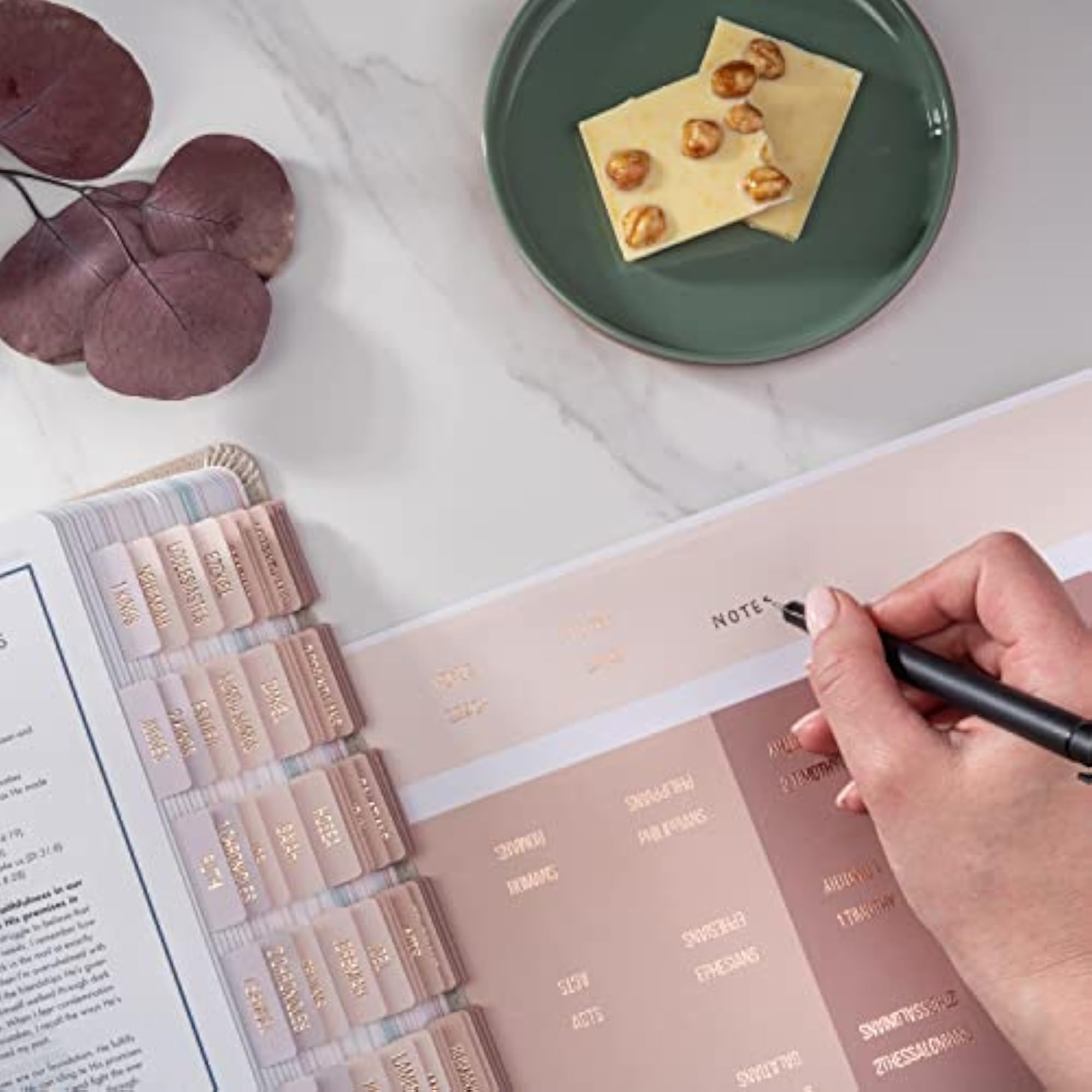 Laminated Bible Tabs for Easy Reading and Journaling