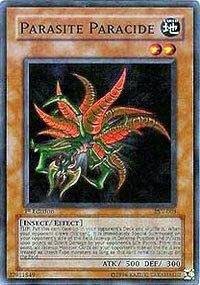 Yugioh Singles Card YU-GI-OH! Parasite Paracide PSV-003 Card - Super Rare, Pharaoh's Servant Unlimited Edition Collectible PSV-003 Super Rare