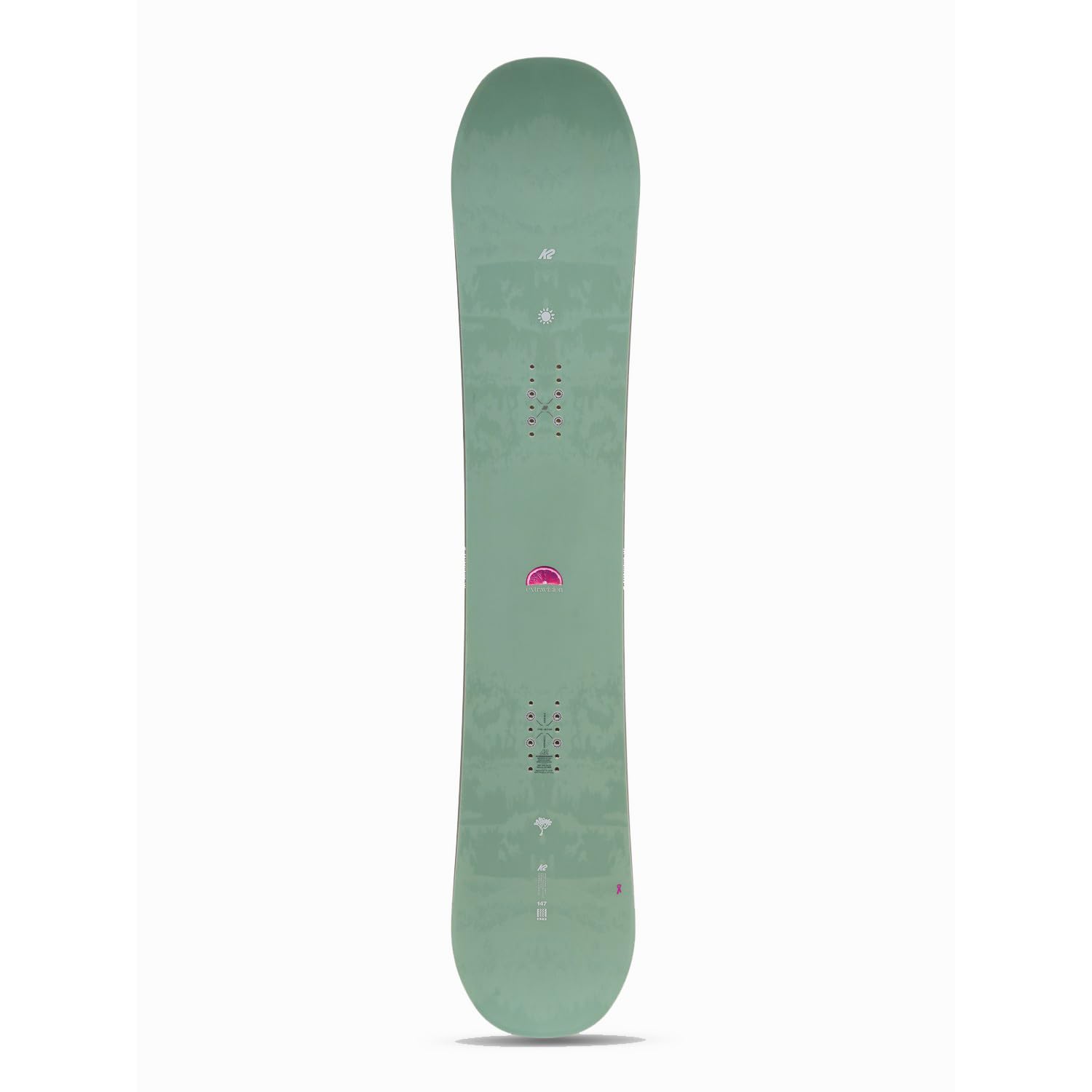 K2 - Tavola da snowboard Extravision Wide Donna Verde - Donna - Verde