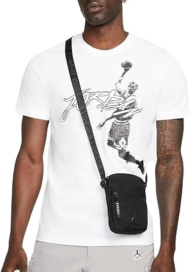 Jordan Boy's Airborne Festival Bag (Big Kids) Black One Size
