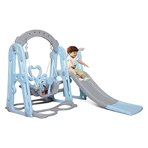 Her Home Garden Slide and Swing Combo for Kids - Playgro Garden Slider & Swing Combo - for Boys and Girls - 155 X 119 X 104 cm (Super Slider Combo)