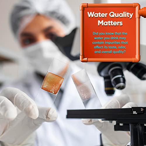 Spin Down Sediment Filters for Well Water & Municipal Water AB-PF50M 50 Micron, 1" MNPT + 3/4" FNPT - Reusable Spin Down Water Filter - Sediment Trap