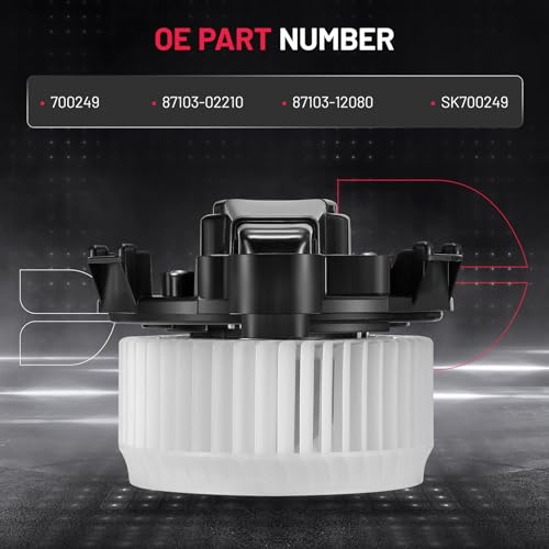 Image of BDFHYK AC Heater Blower Motor Fan 700249 Compatible with Toyota 2009-2019 Corolla 2010-2016 Prius 2012-2017 Prius V,HVAC Blower Motor Assembly Replacement for 87103-02210 87103-12080 SK700249