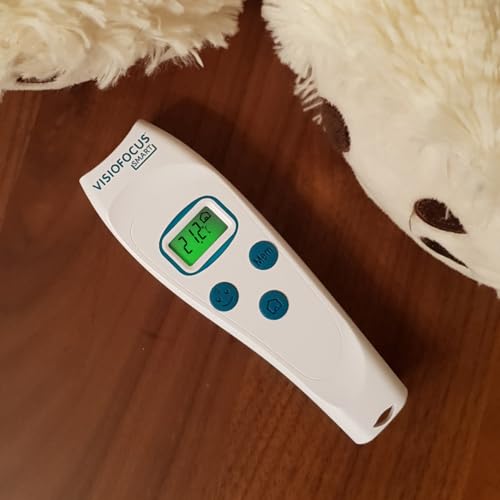 TECNIMED - VisioFocus SMART 06470 - Termómetro médico infrarrojo para la medición a distancia de la temperatura corporal - Proyecta la temperatura en la frente - Para niños y adultos -Made in Italy - imagen 3