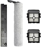 3 stück Ersatz-Bürstenrollen und HEPA-Filter, Ersatz-Bürstenrollens und HEPA-Filter für Ultenic für AC1 für Elite schnurlosen Nass- und Trockensauger, 1 Bürstenrollen, 2 HEPA-Filter