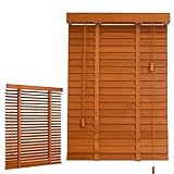 Intimité et contrôle de la lumière absolus: Profitez d’une intimité totale et créez l’ambiance parfaite grâce à ces stores occultants en bois. Les lamelles de 5 cm s’inclinent complètement for bloquer les regards extérieurs et filtrer la lumière indésirable, vous offrant ainsi un contrôle optimal de votre espace for vous reposer ou regarder un film