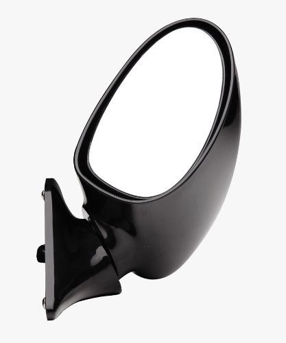 Sumex 6010000 - Espejos "Evo 3", Color Negro Plegable Manual