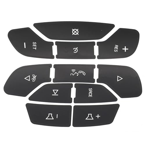 Kit d'autocollants reparation boutons internes Tahoe finition mate haute resistance