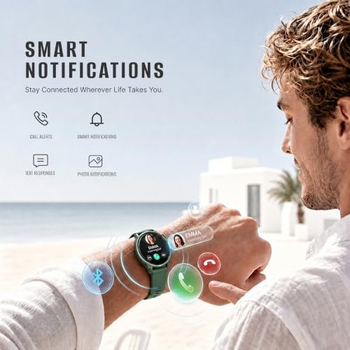 Garmin vivoactive 6, Health and Fitness GPS Smartwatch, AMOLED Display, Up to 11 Days of Battery, Jasper Green with Silicone Band, 010-02985-02 - Bundle w/Deco Essentials 2-Year CPS Plan - image 5