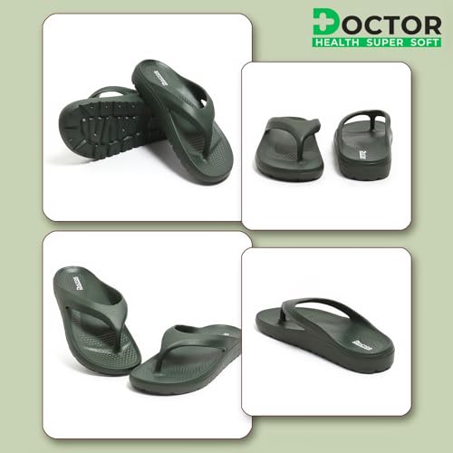 Image of DOCTOR HEALTH SUPER SOFT Women's Lightweight EVA Flip Flops | Soft Cushioned Anti-Slip Thong Slippers | Comfortable Open Toe Casual Sandals for Indoor Outdoor Everyday Wear