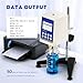 CGOLDENWALL Viscometer Digital Rotational Viscosity Meter Lab Viscometers 10-100,000mPa.s Accuracy:±2.0% 100-240V (NDJ-5ST)