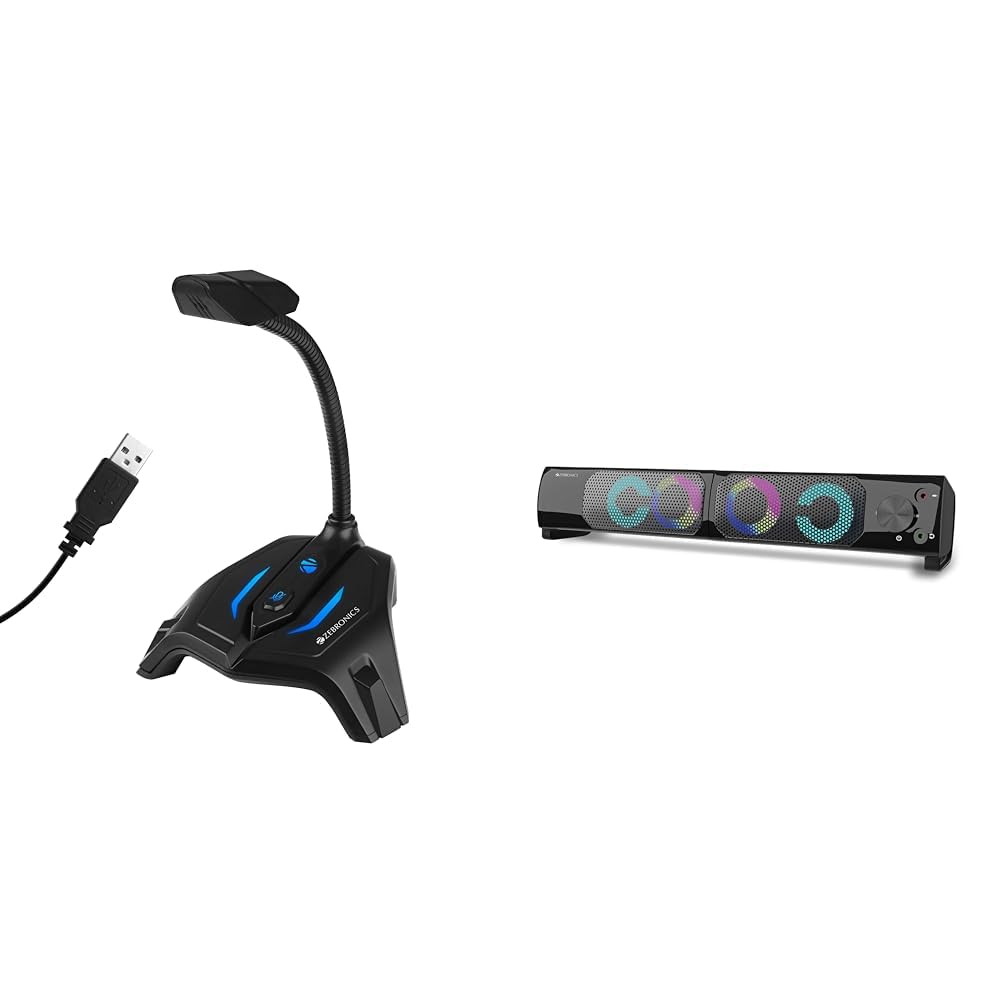 Zebronics Zeb-Klarity USB Gaming Mic for Recording / Streaming, compatible with PC, Omni Directional (B0BBZYYNWP) Amazon Price History, Amazon Price Tracker