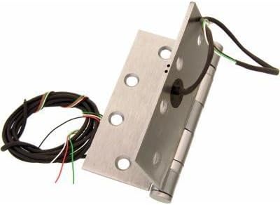 ETH4W4545 Power Transfer Hinge 4 Wire Square Corner