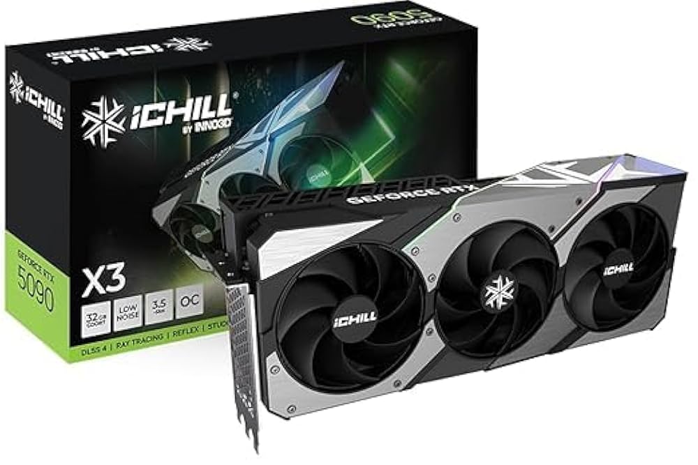 新品未開封　INNO3D GeForce RTX 5090 X3 INNO3D GEFORCE RTX™ 5090 X3 | INNO3D - GRAPHICS CARDS