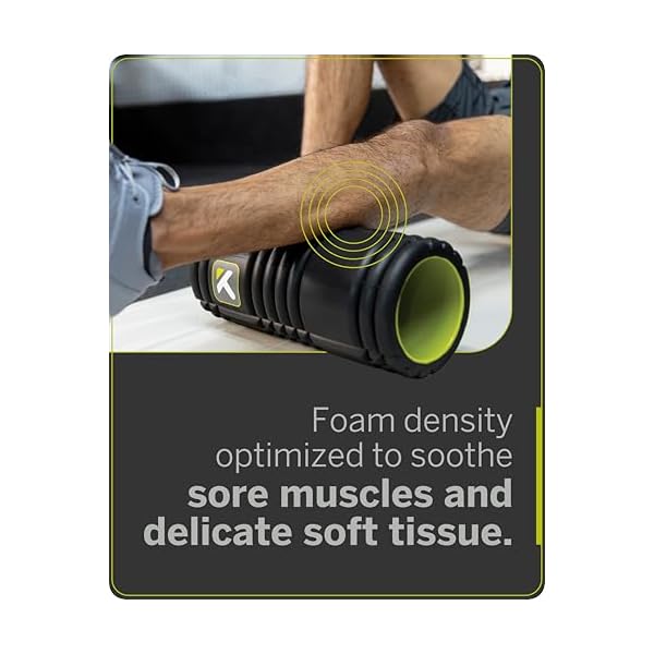 TriggerPoint Grid 1.0 Foam Roller - 13" Multi-Density Massage Roller for Deep Tissue & Muscle Recovery - Relieves Tight, Sore Muscles & Kinks, Improves Mobility & Circulation - Targets Key Body Parts - Image 3