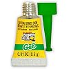 Super Glue Gel, 5 Mini Single-Use Tubes, Clear, Instant Bonding, No-Drip Formula, Cyanoacrylate Adhesive, Precision Tip for Wood, Metal, Plastic, Crafts, Ceramic, and Vertical Surfaces