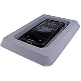 Castaway Customs | SeaDek Foam | Cell Phone Boat Dash Holder | 3M Adhesive Backing | Phone Accessory (Storm Gray)